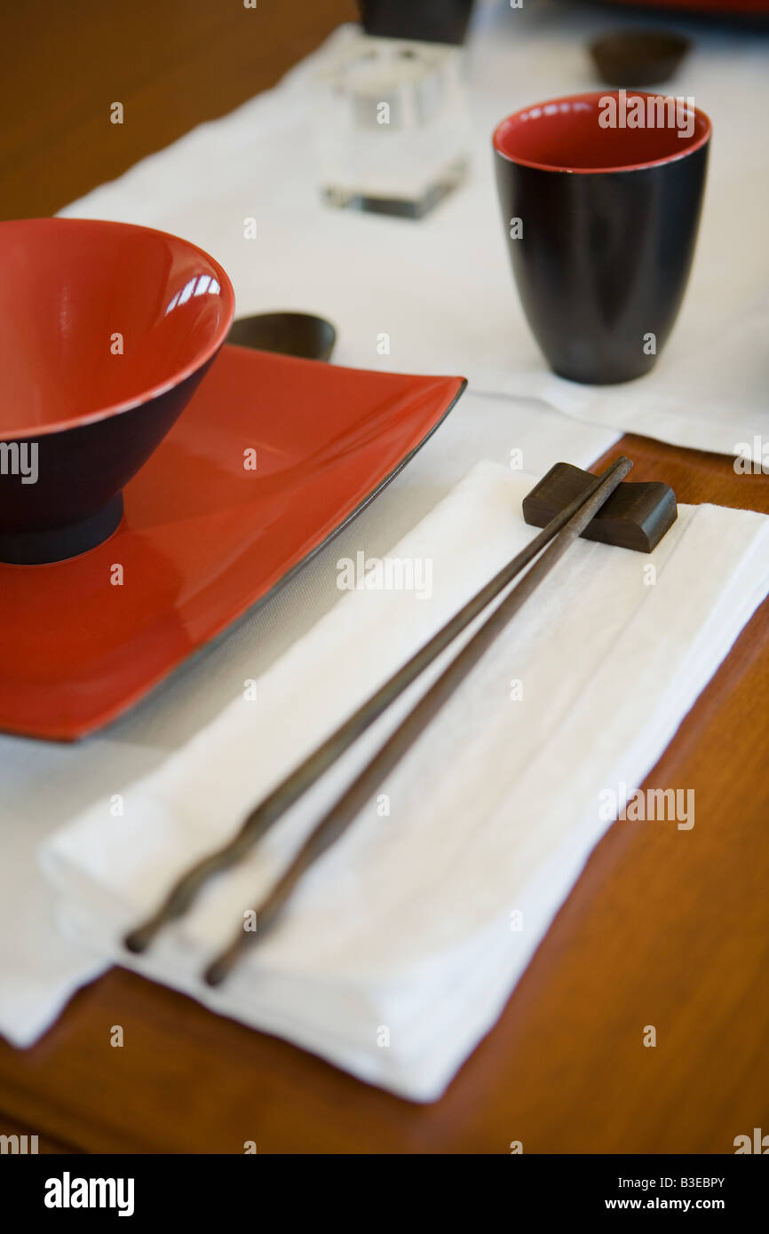 Chinese Table Setting Stock Photos & Chinese Table Setting Stock Images Alamy