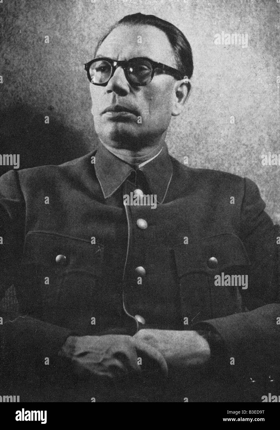 General Vlassov / Photo / c. 1943 Stock Photo
