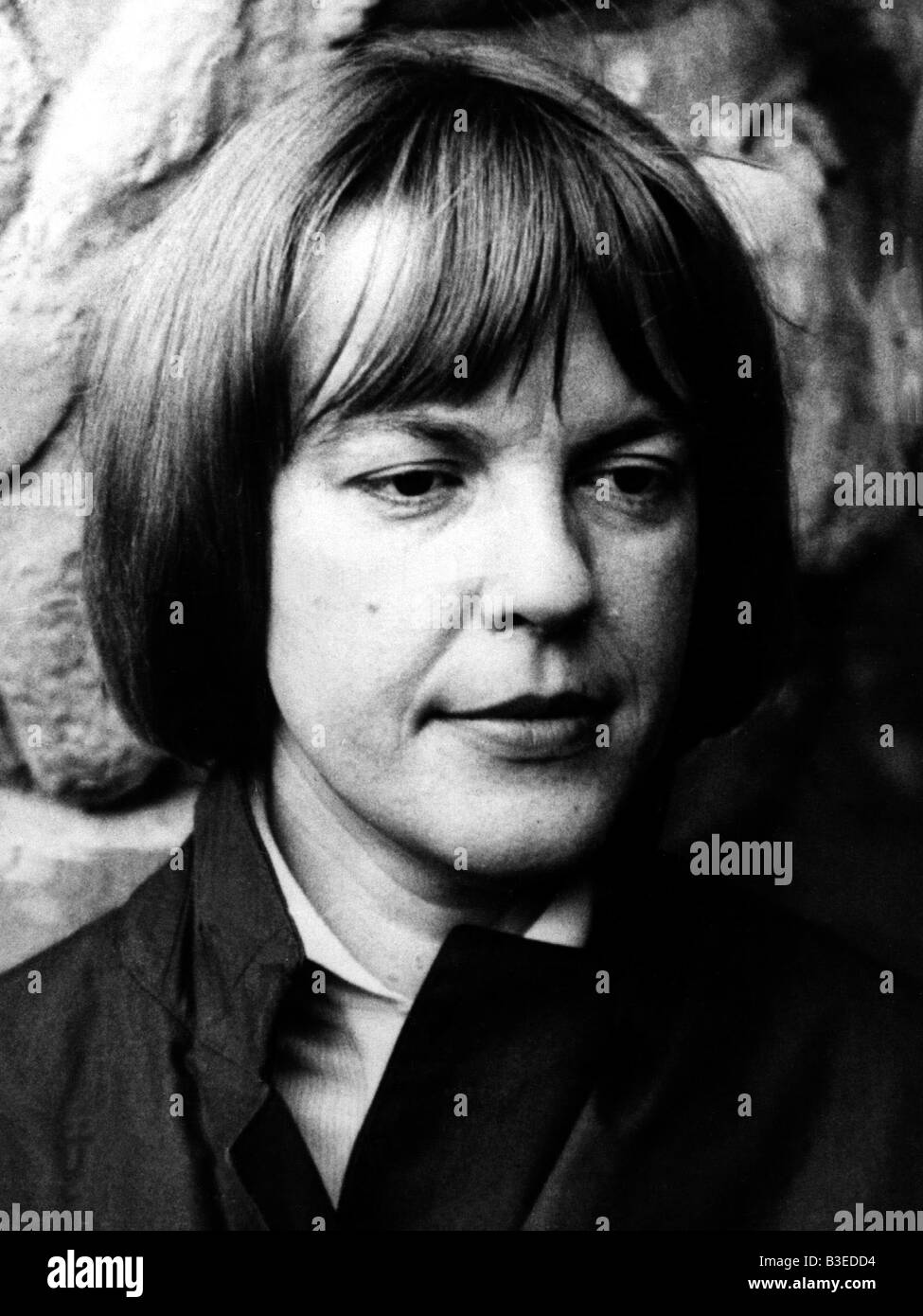 Bachmann, Ingeborg, 25.6.1926 - 17.10.1973, Austrian author / writer, portrait, 1960s, Stock Photo