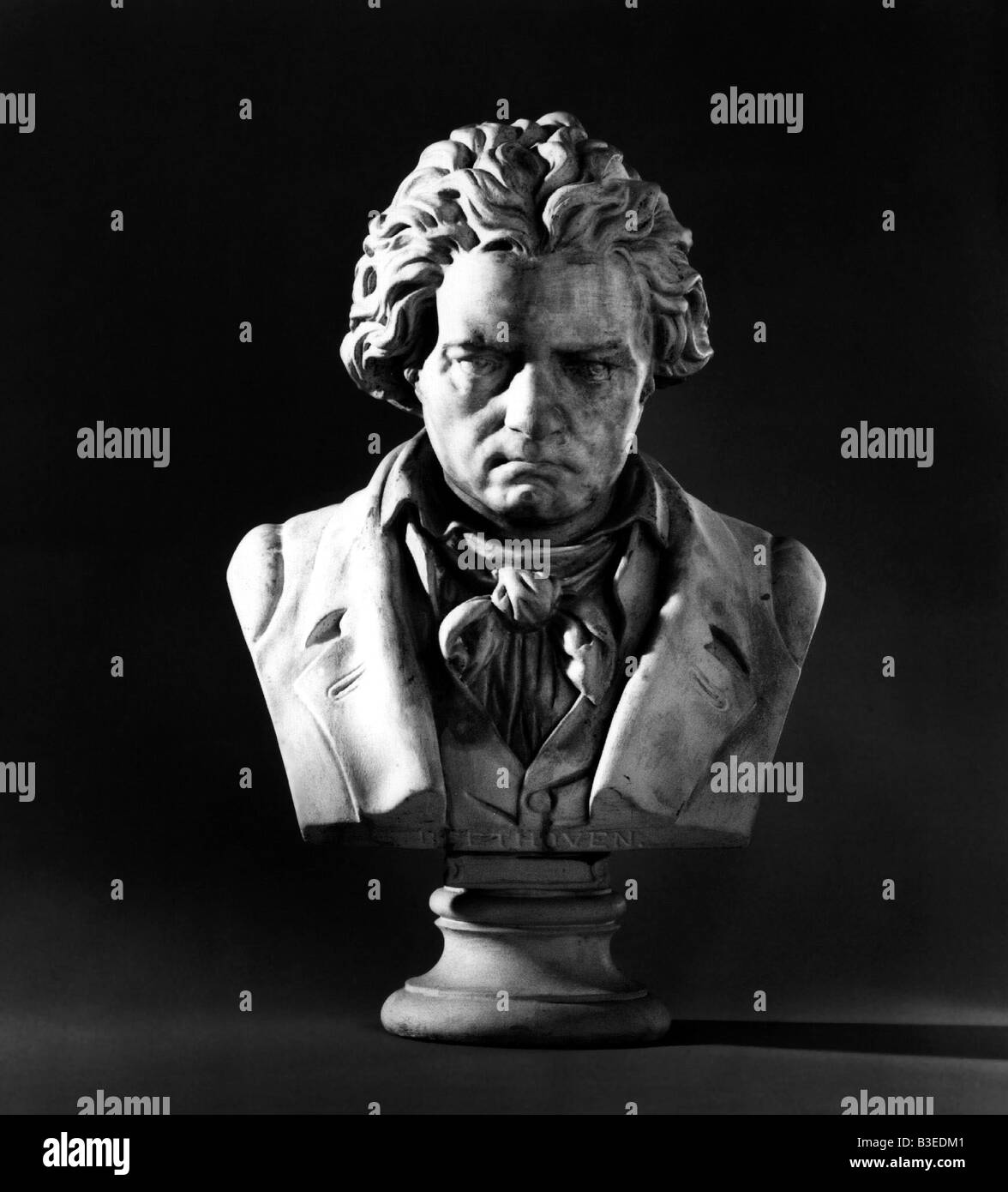 Beethoven, Ludwig van, 17.12.1770 - 26.3.1827, German composer, portrait, bust, Stock Photo