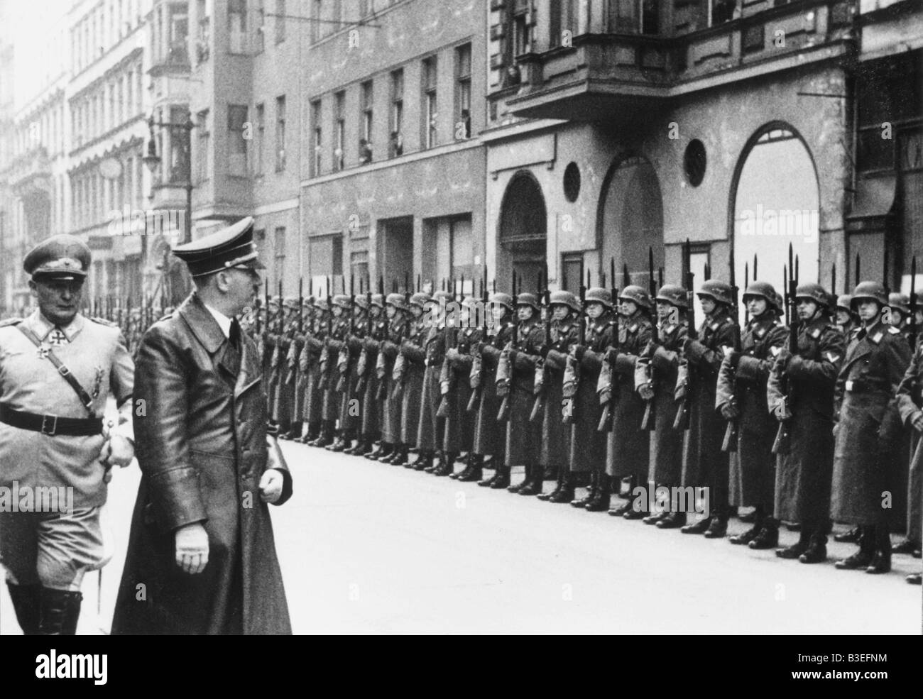 Hitler & Goering / Berlin / 1941 Stock Photo