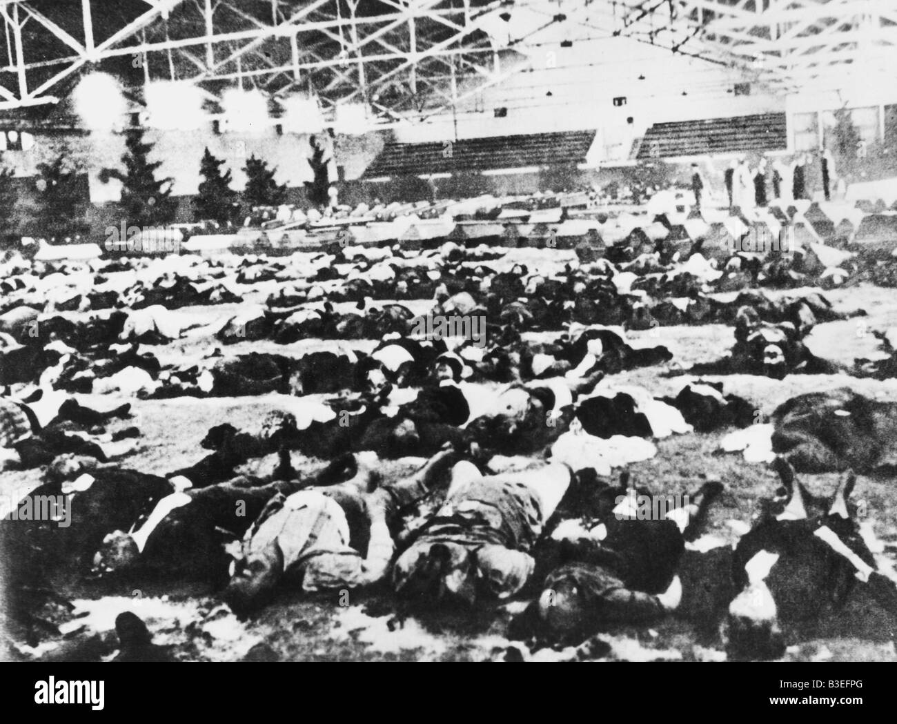 Air raid victims / Berlin / 1943 Stock Photo