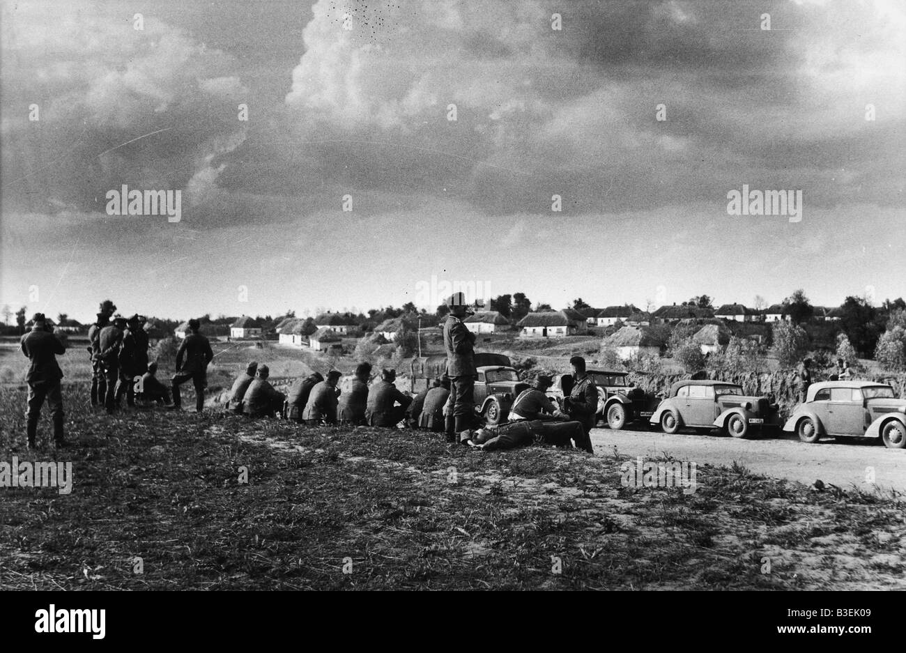 Motorised Units/1941. Stock Photo