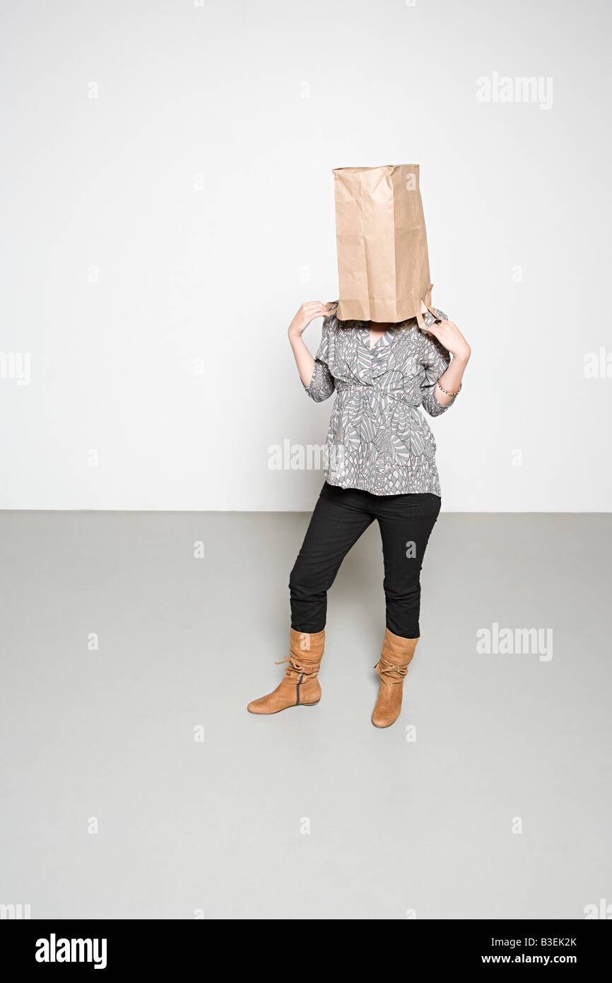 Paper bag head hires stock photography and images Alamy
