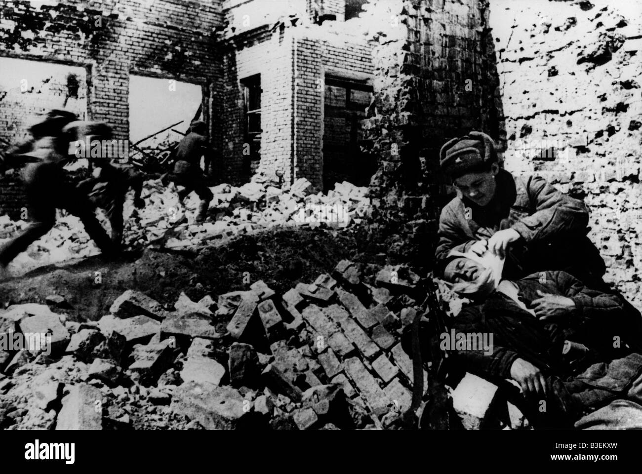 2nd World War, Stalingrad, January 1943. Stock Photo