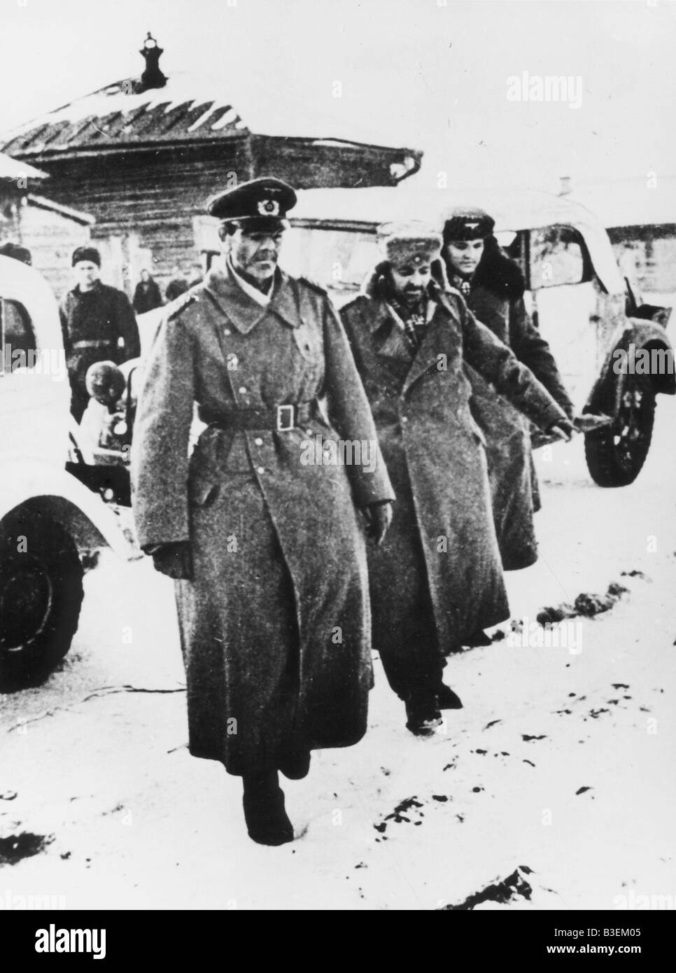Stalingrad. Surrender. Paulus. Stock Photo