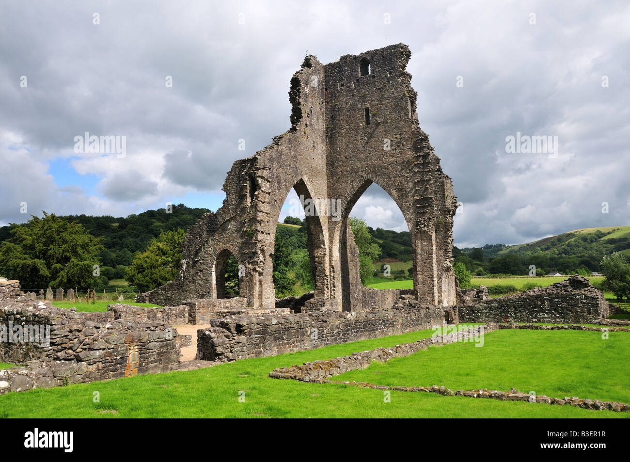 Talley Abbey Abaty Talyllychau Llandeilo Wales Cymru Stock Photo