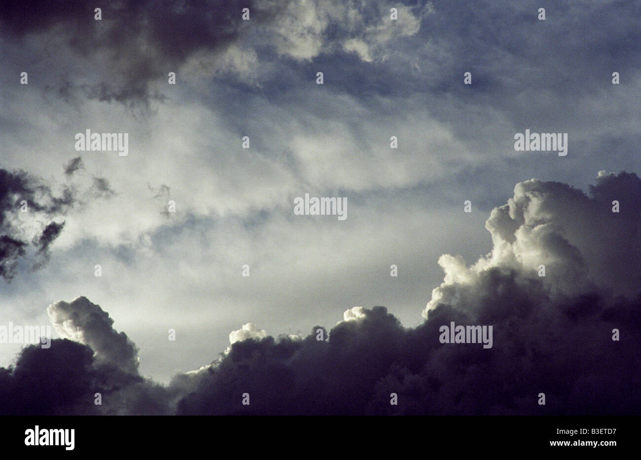 Dramatic sky, weather, storm clouds, concepts, backgrounds, grunge