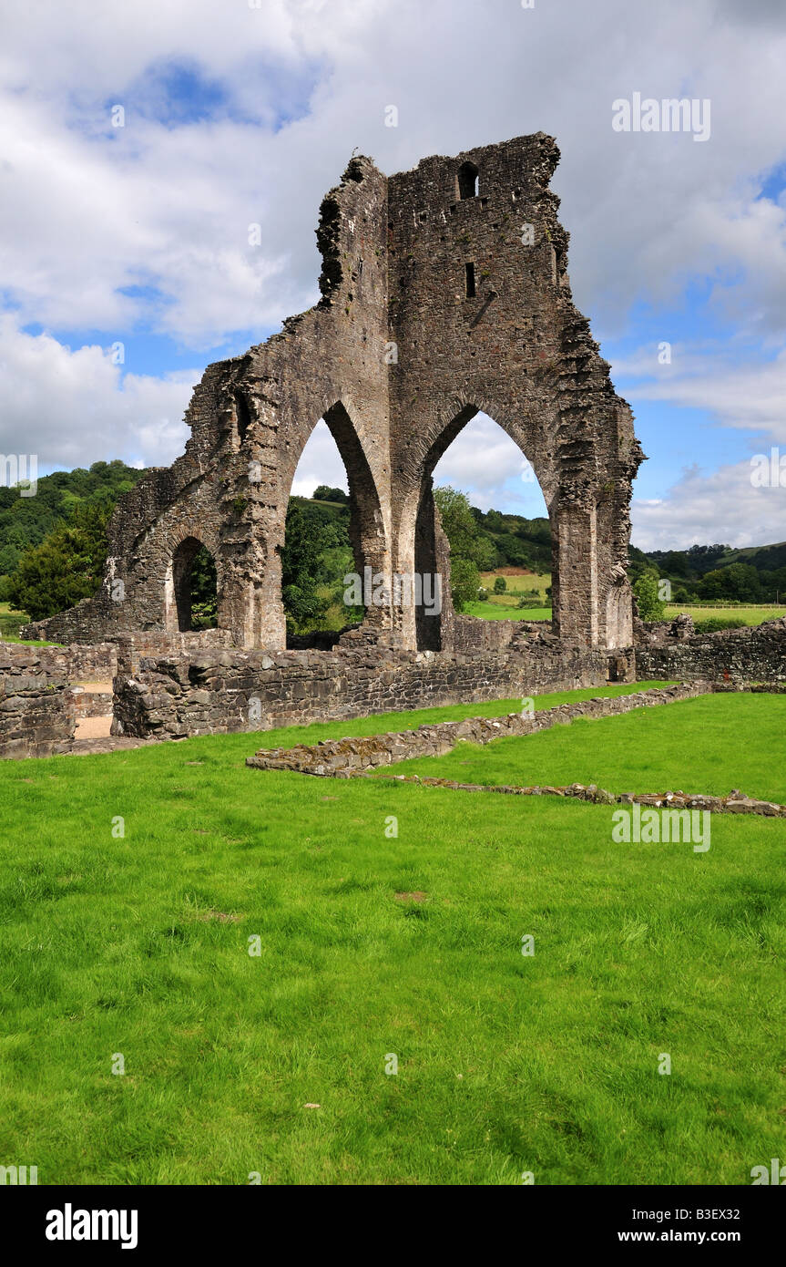 Talley Abbey Abaty Talyllychau Landeilo Carmarthenshire Wales UK Stock Photo