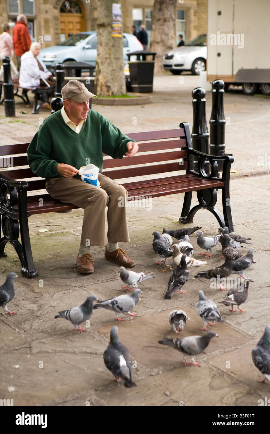 Old Man Feeding Birds Photo - vrogue.co