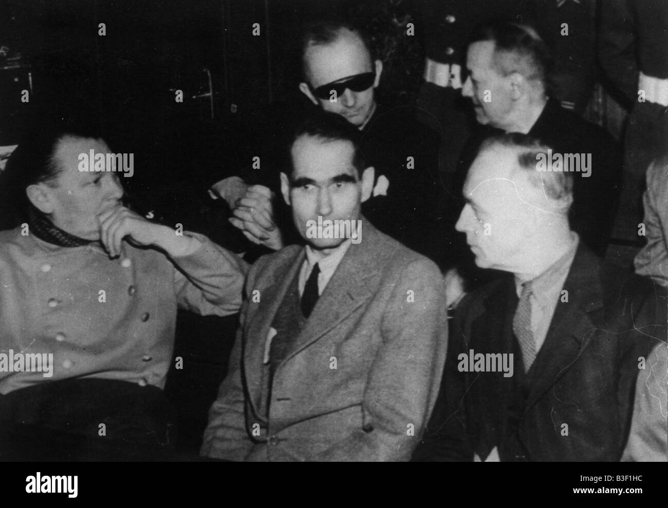 Nuremberg Trials. Stock Photo
