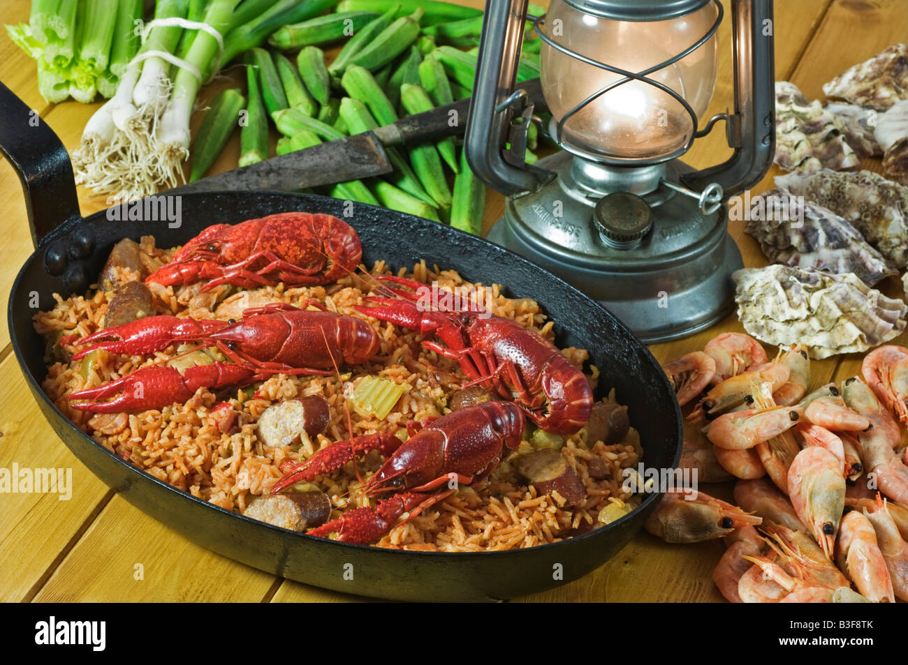 Jambalaya Food Louisiana USA Stock Photo Alamy