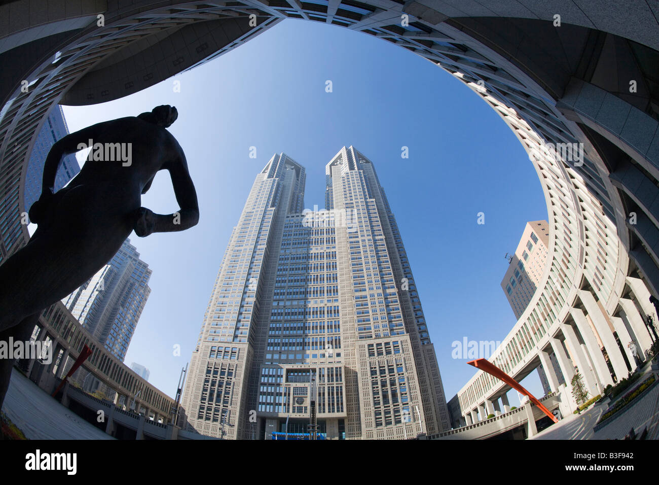 Japan, Tokyo Metropolitan Government Building Stock Photo Alamy