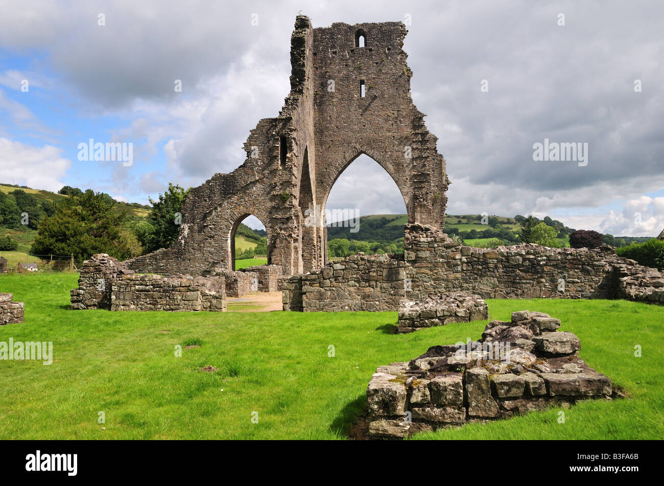 Talley Abbey Abaty Talyllychau Llandeilo Carmarthenshire Wales Stock Photo