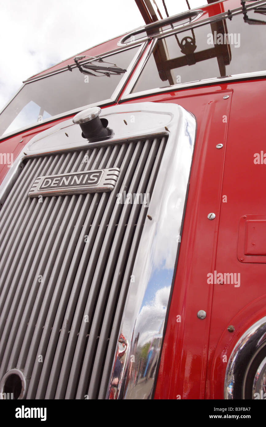 Vintage fire engine Stock Photo - Alamy