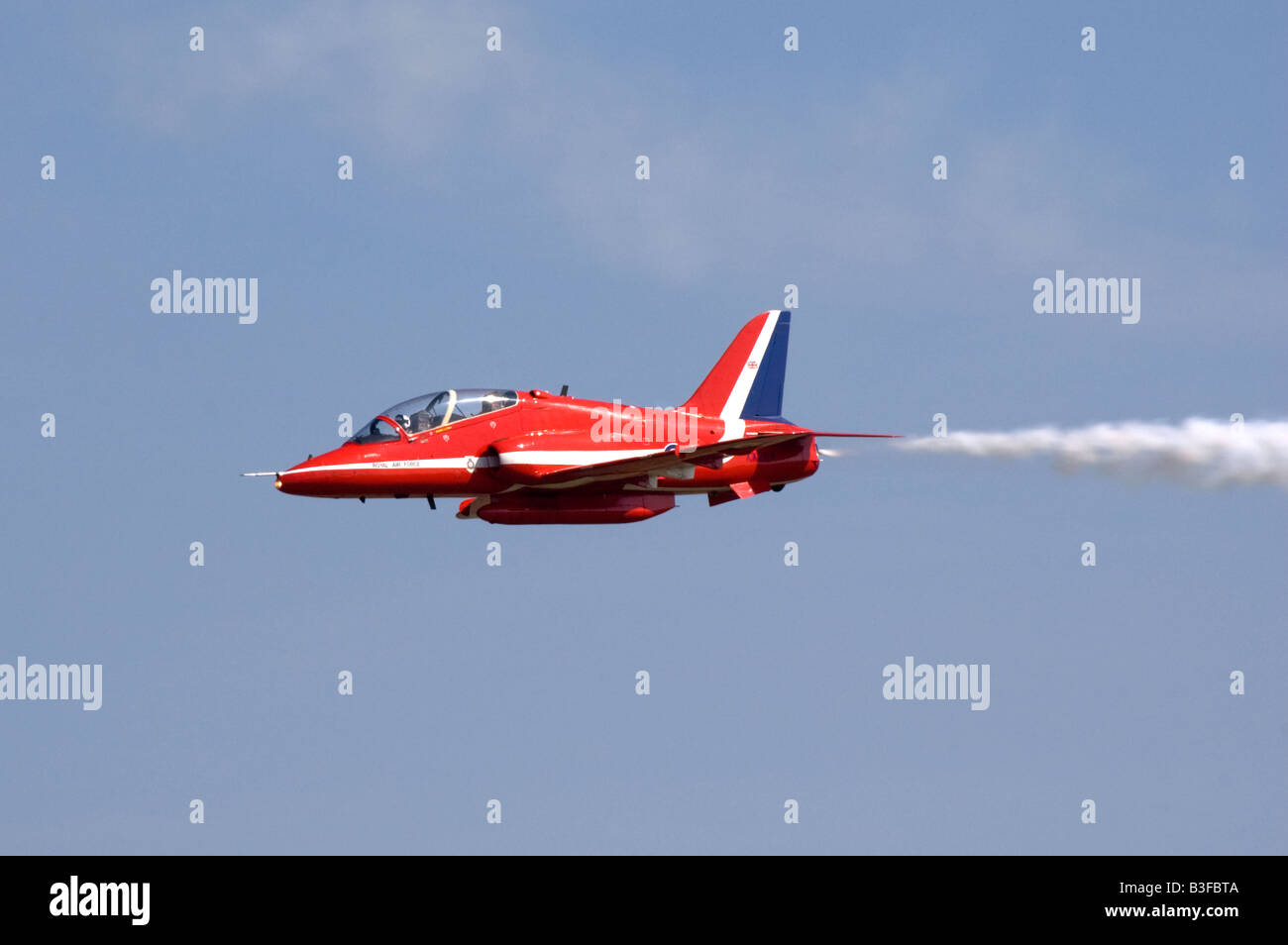 Royal Air Force Red Arrows BAe Hawk Stock Photo