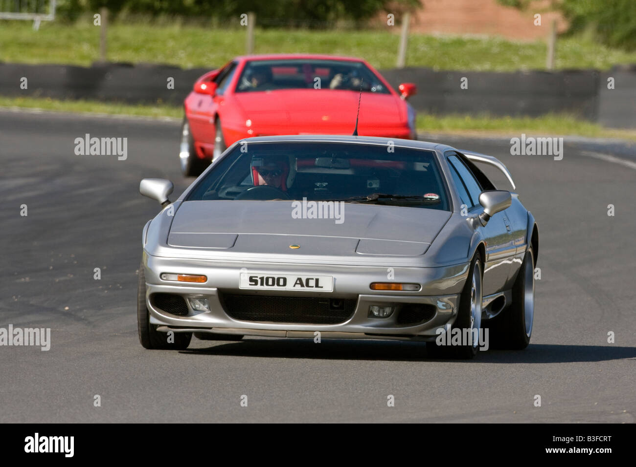 Lotus Esprit Turbo Classic Lotus car parade Knockhill Fife Scotland 2008 Stock Photo