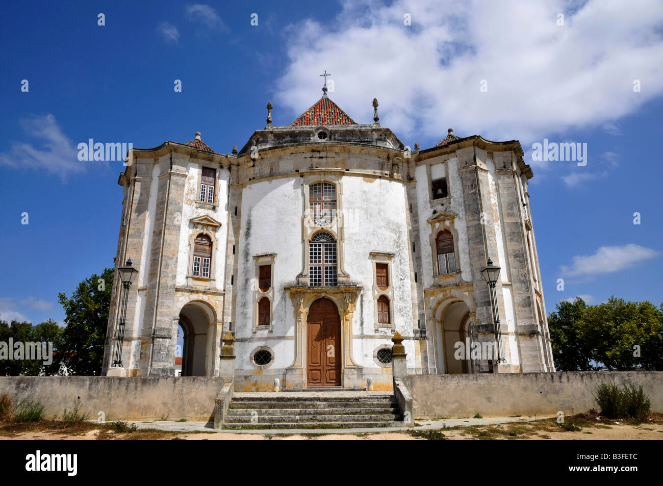 Sanctuary of 'Senhor Jesus da Pedra', Óbidos, Portugal. Stock Photo