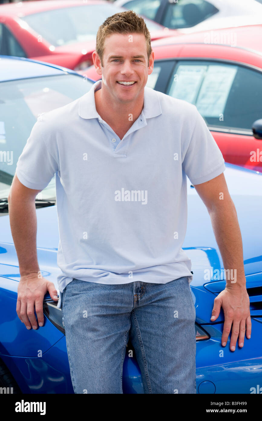 Happy rich man car hi-res stock photography and images - Alamy