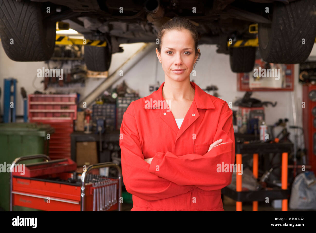 Mechanic woman hi-res stock photography and images - Alamy