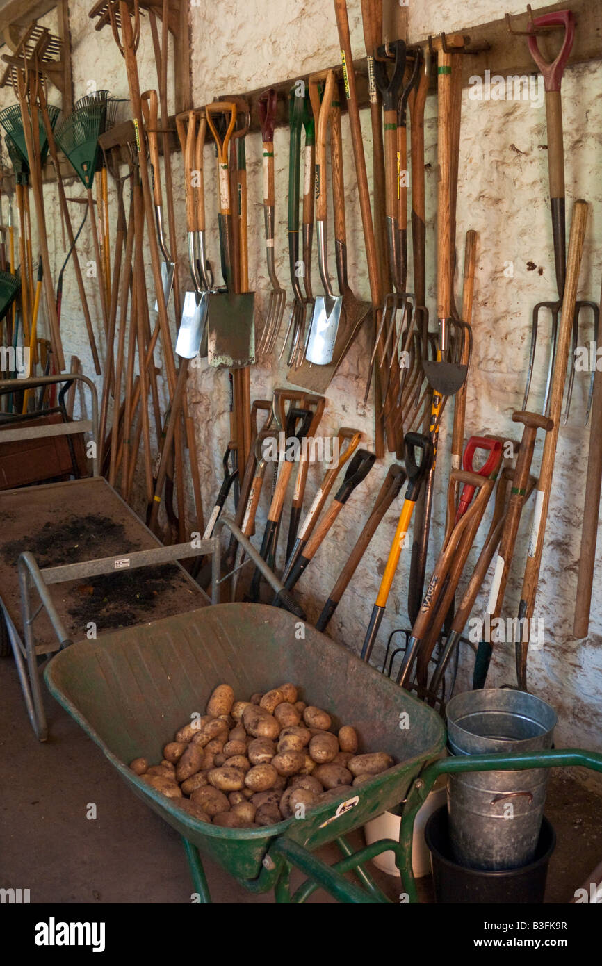 Garden tool store Stock Photo - Alamy