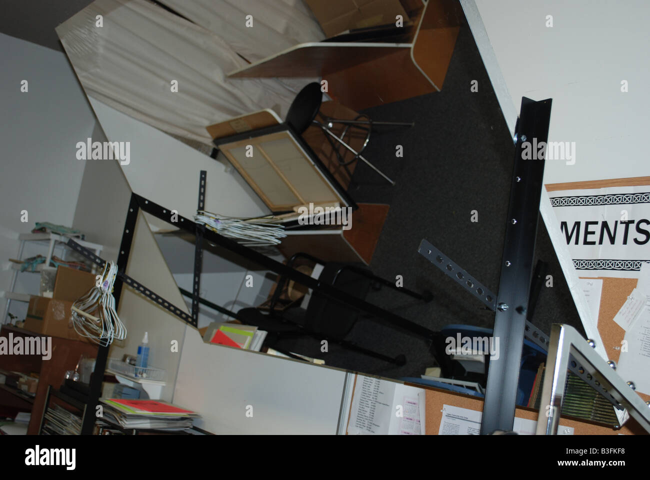 slanted mirror used for training classes Stock Photo Alamy