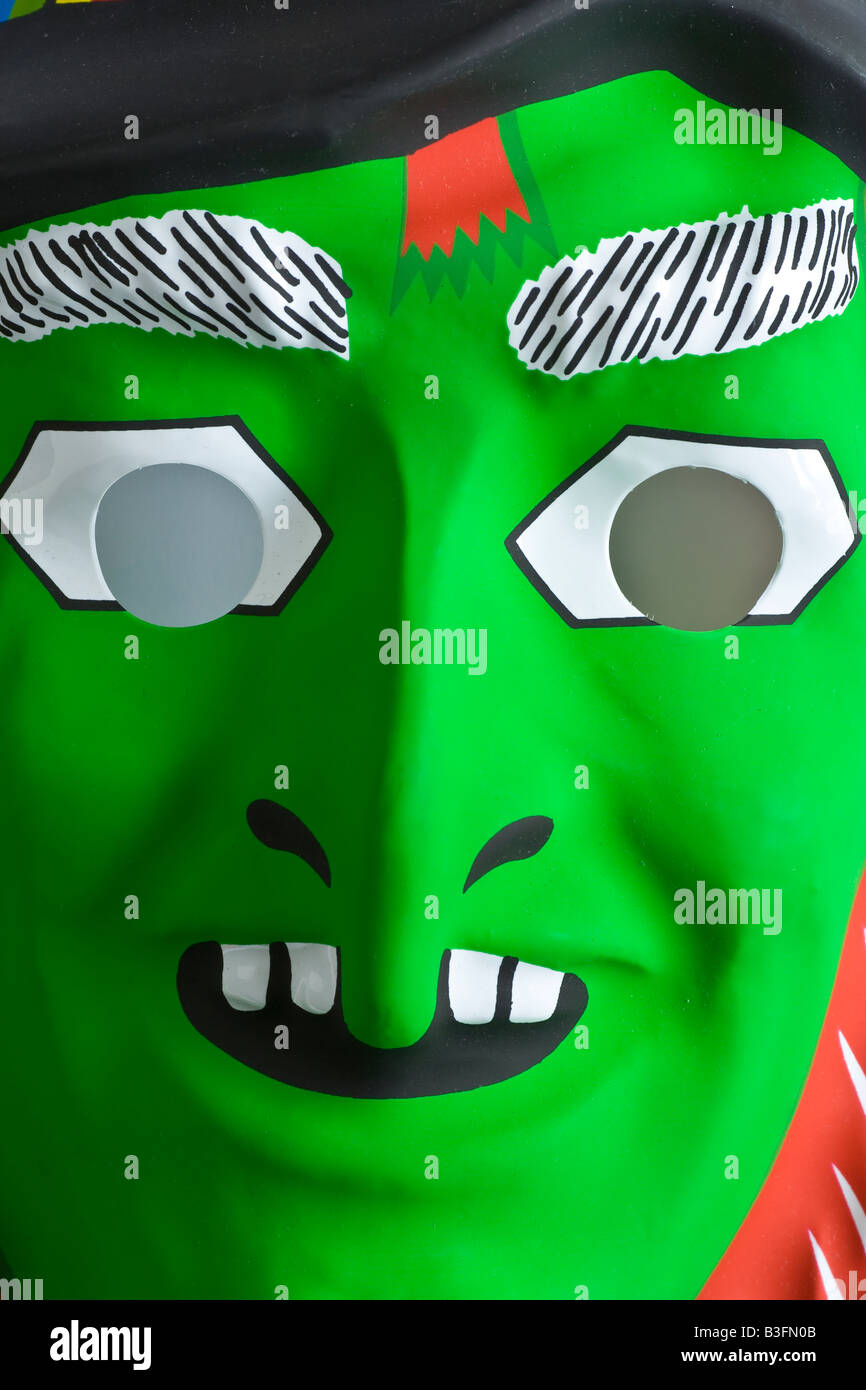 Witch Halloween mask Stock Photo Alamy