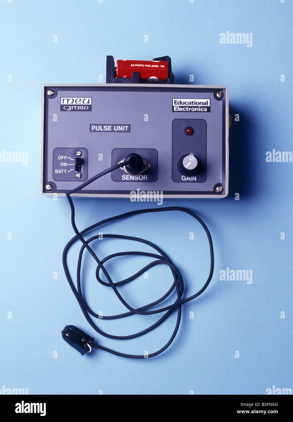 Pulse rate monitor Stock Photo Alamy