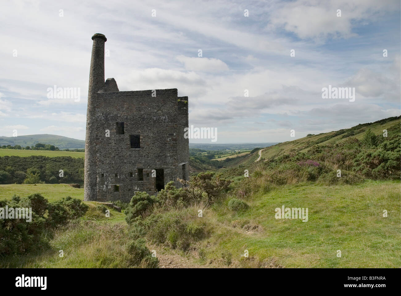 Wheal Betsy mining industry remains Mary Tavy Nr Tavistock Devon