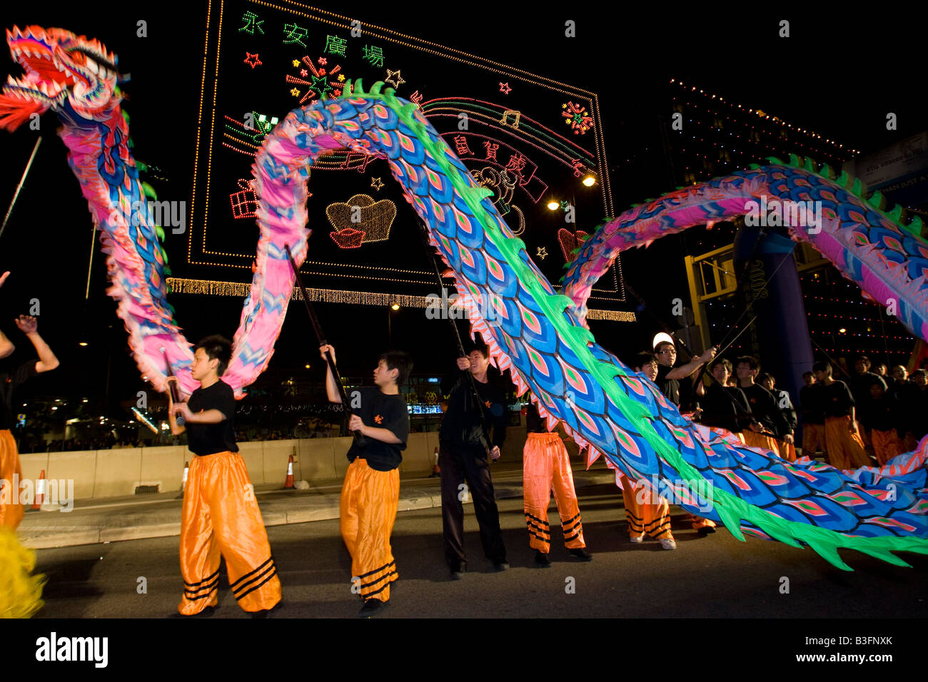 chinese new year parade in hk