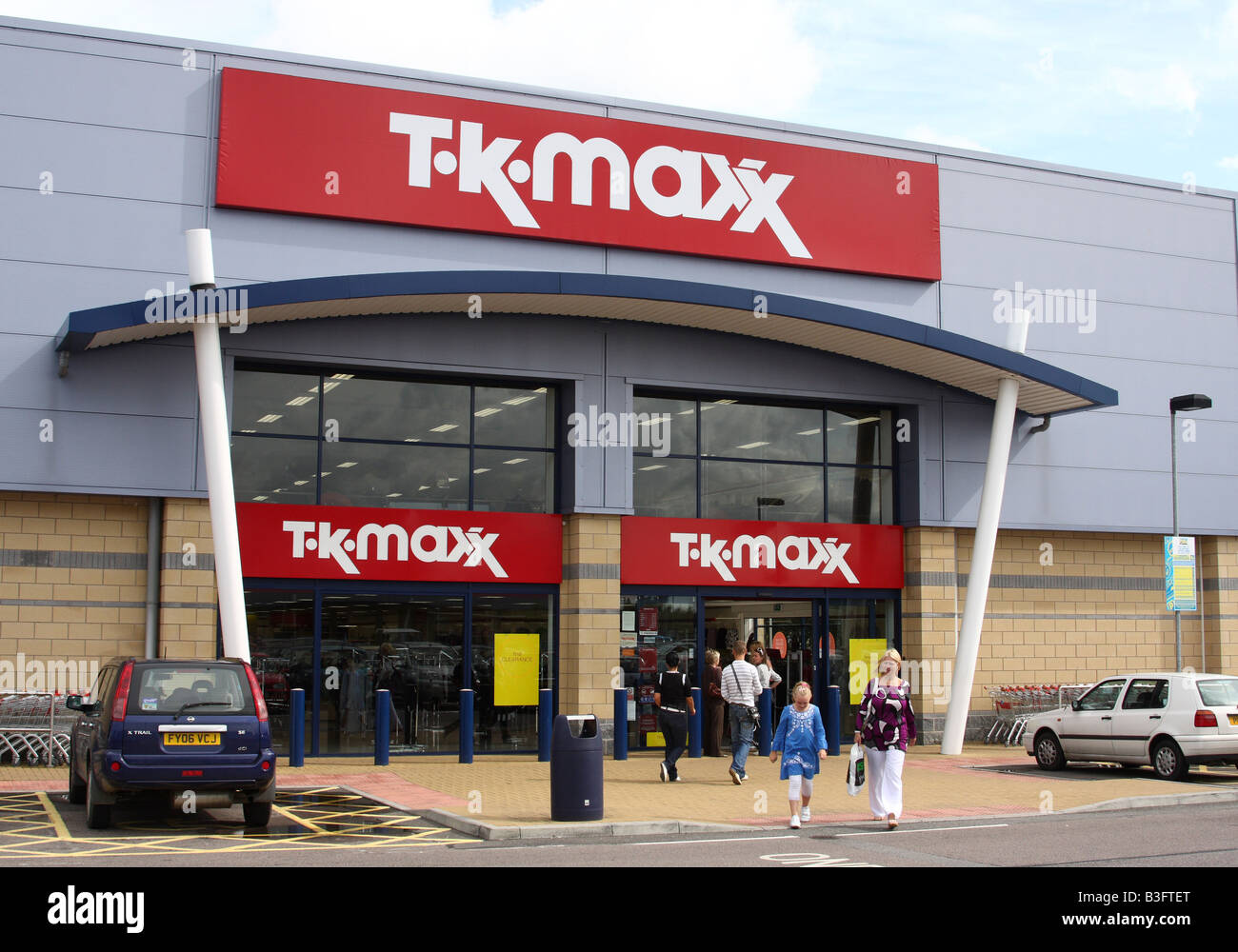 T K Maxx retail outlet, Lincoln, England, U.K. Stock Photo
