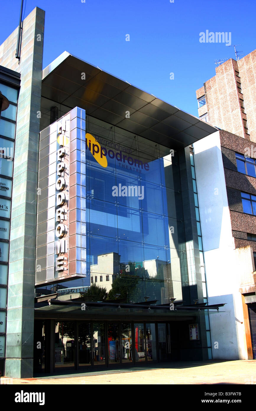 The Birmingham Hippodrome Theatre UK Stock Photo Alamy