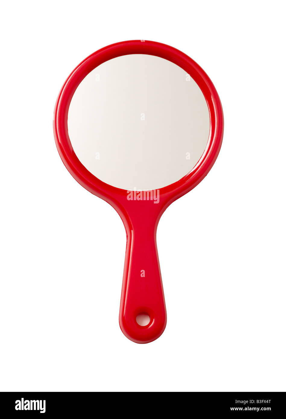 Hand held mirror Stock Photo Alamy