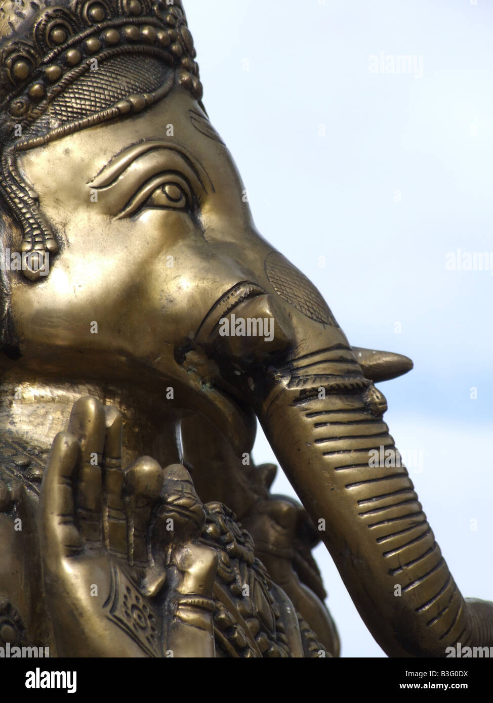 Golden Lord Ganesha Statue Buddha Elephant God Scu... - Grandado