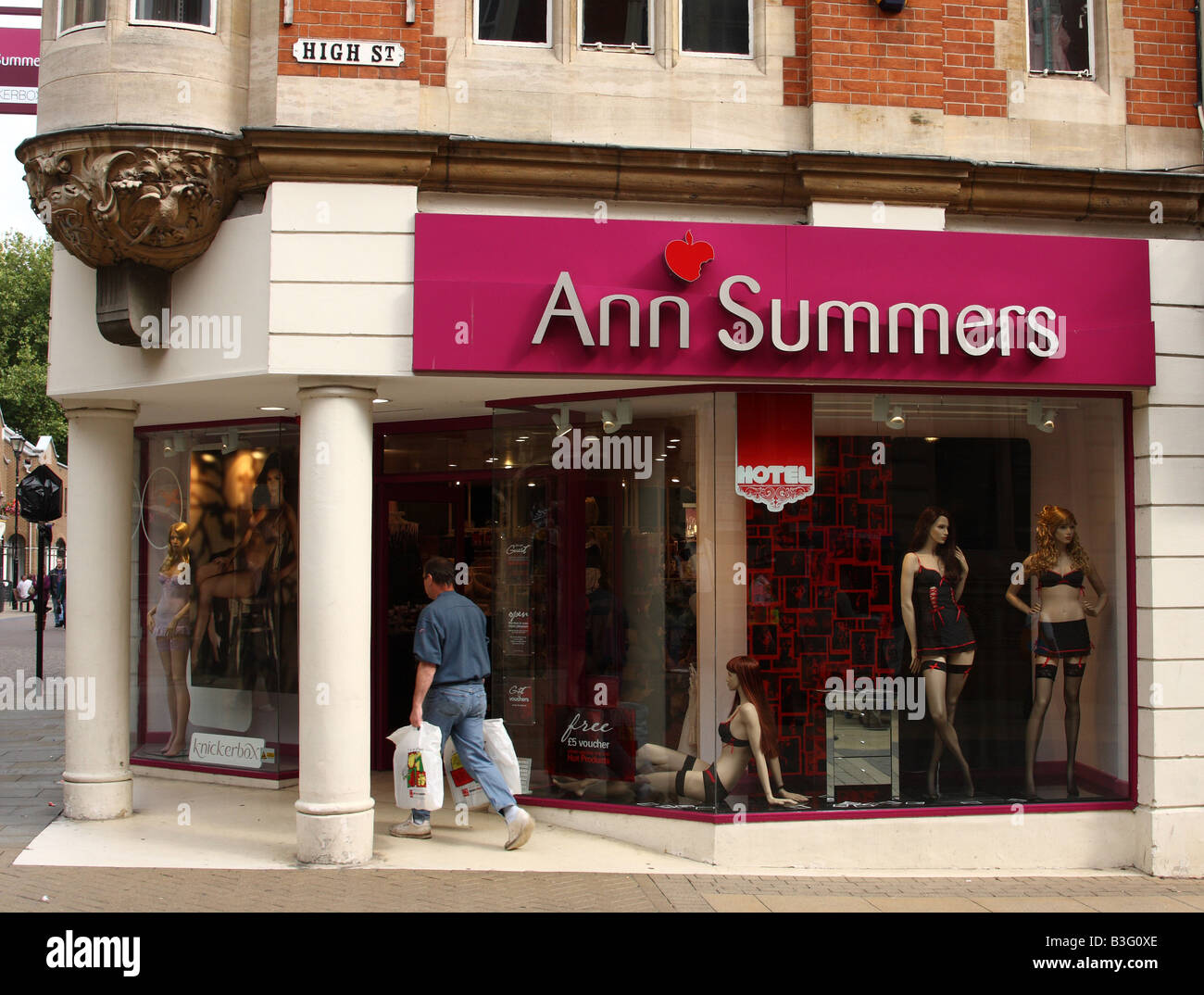 Ann Summers retail outlet High Street Lincoln England U.K Stock Photo Alamy
