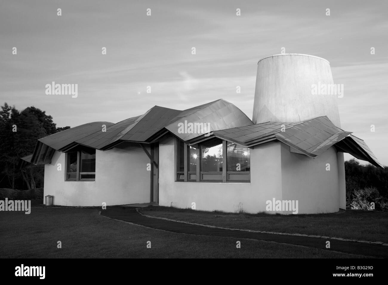 maggies centre dundee,nightime shot Stock Photo