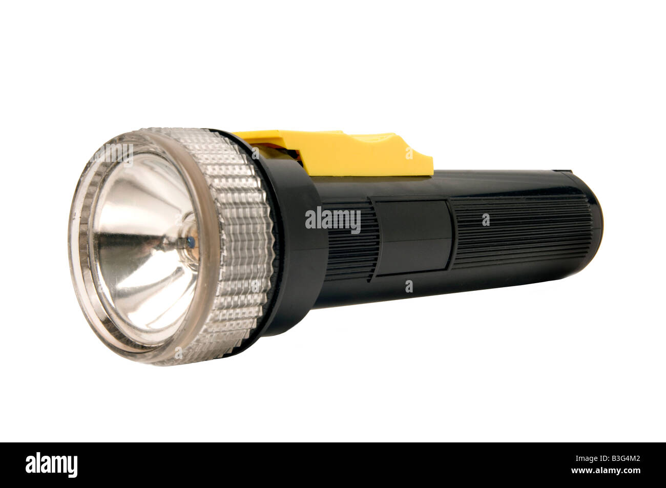 Flash light on white Stock Photo Alamy