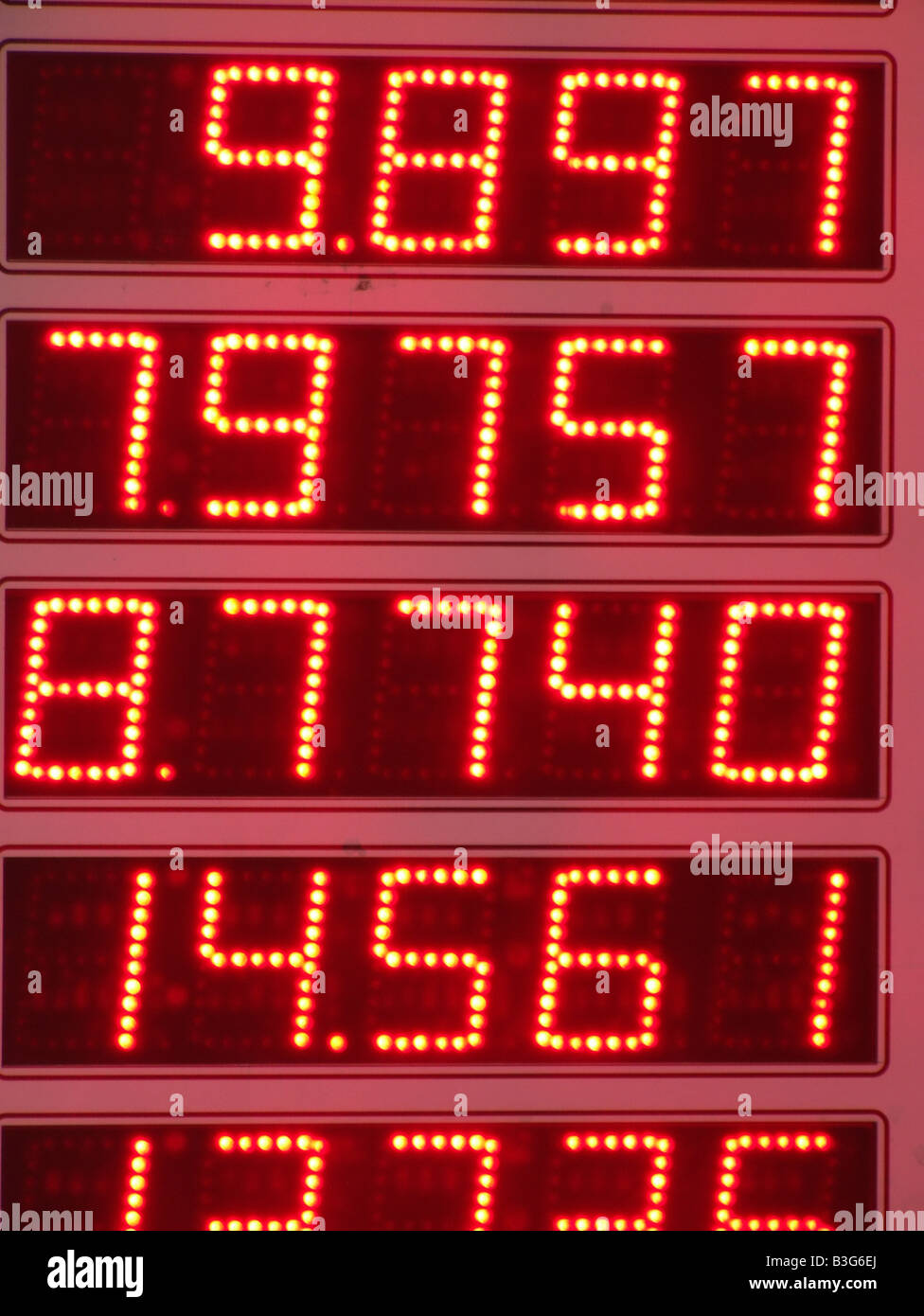 foreign currency exchange point rates on board Stock Photo Alamy