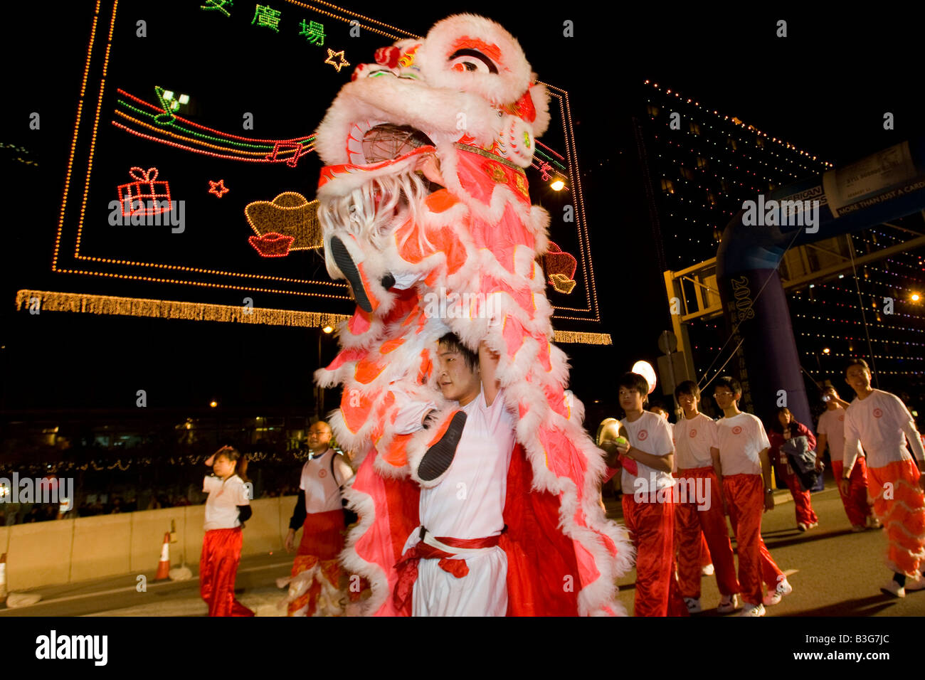 chinese new year parade in hk