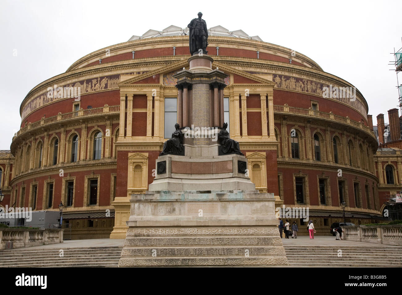 The facade of the Royal Albert Hall in London, England Stock Photo - Alamy