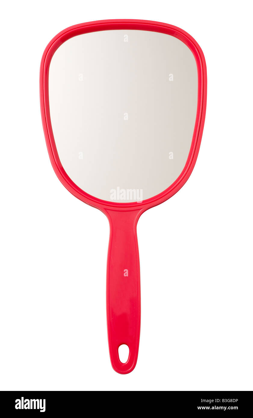 Hand held mirror Stock Photo Alamy
