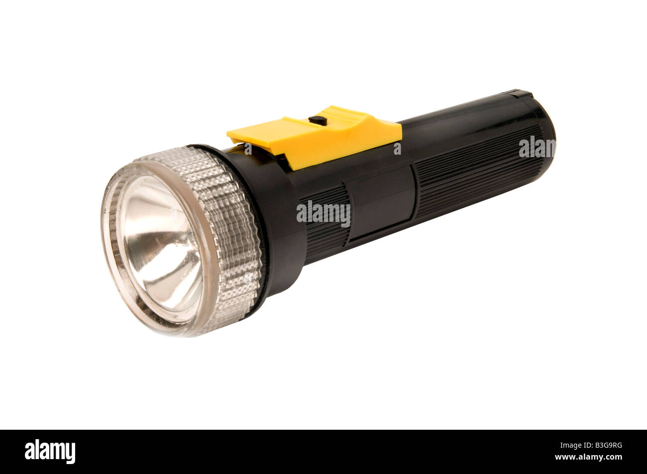 Flash light on white Stock Photo Alamy