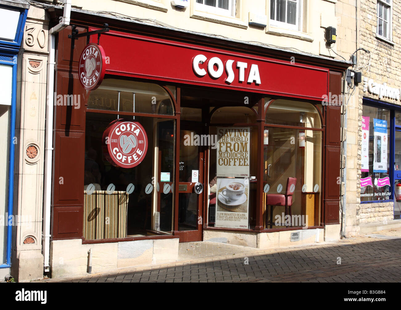 Costa coffee shop in Stamford, Lincolnshire, England, U.K Stock Photo Alamy