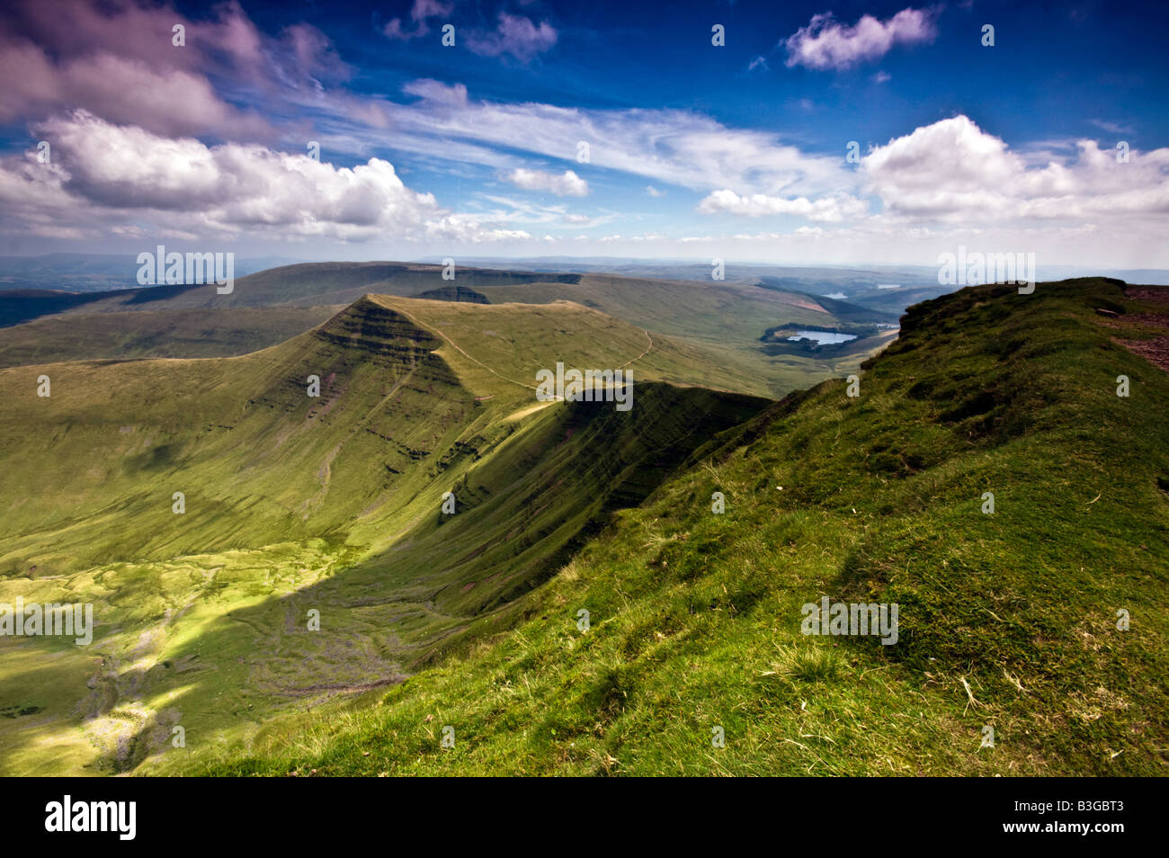 View From Pen Y Fan Stock Photo Alamy