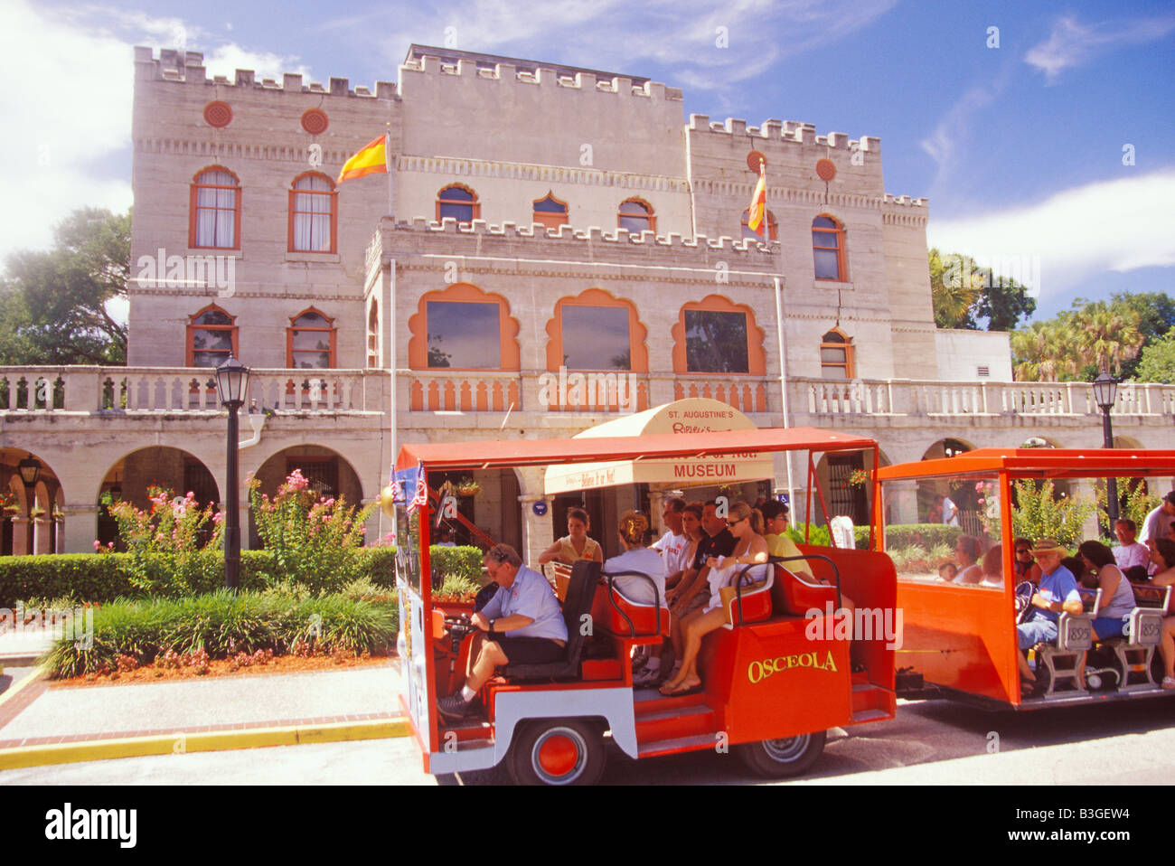 Wardens Castle Ripleys Believe Or Not Museum St Augustine Florida Stock Photo