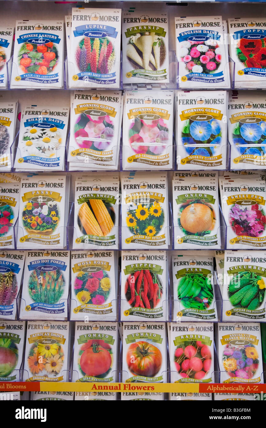 Garden Seeds for Sale Stock Photo Alamy