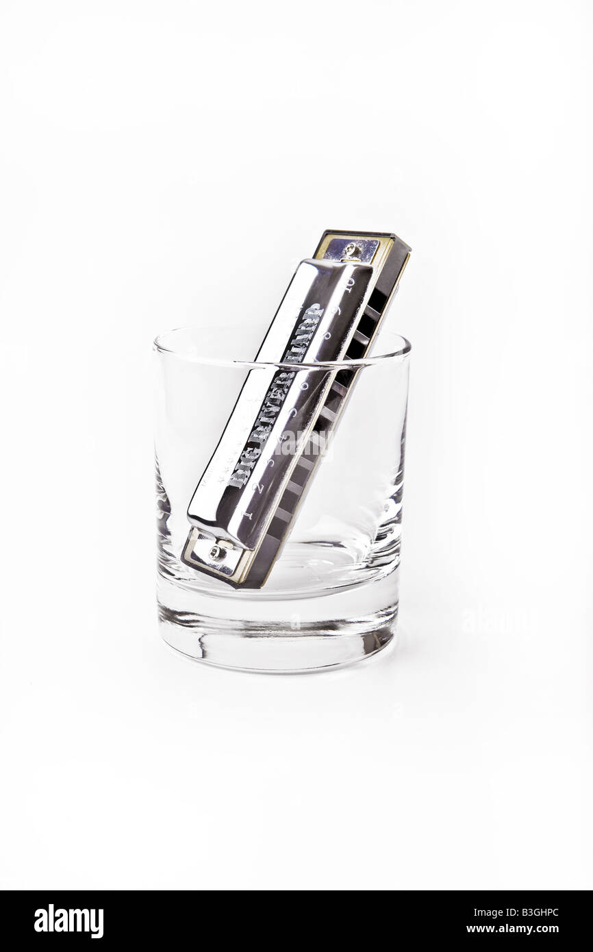 harmonica mouth organ Stock Photo Alamy