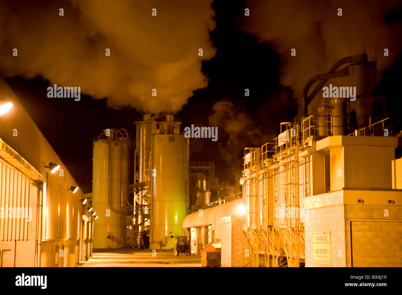 Tasman Pulp and Paper mill Nelson New Zealand Stock Photo Alamy