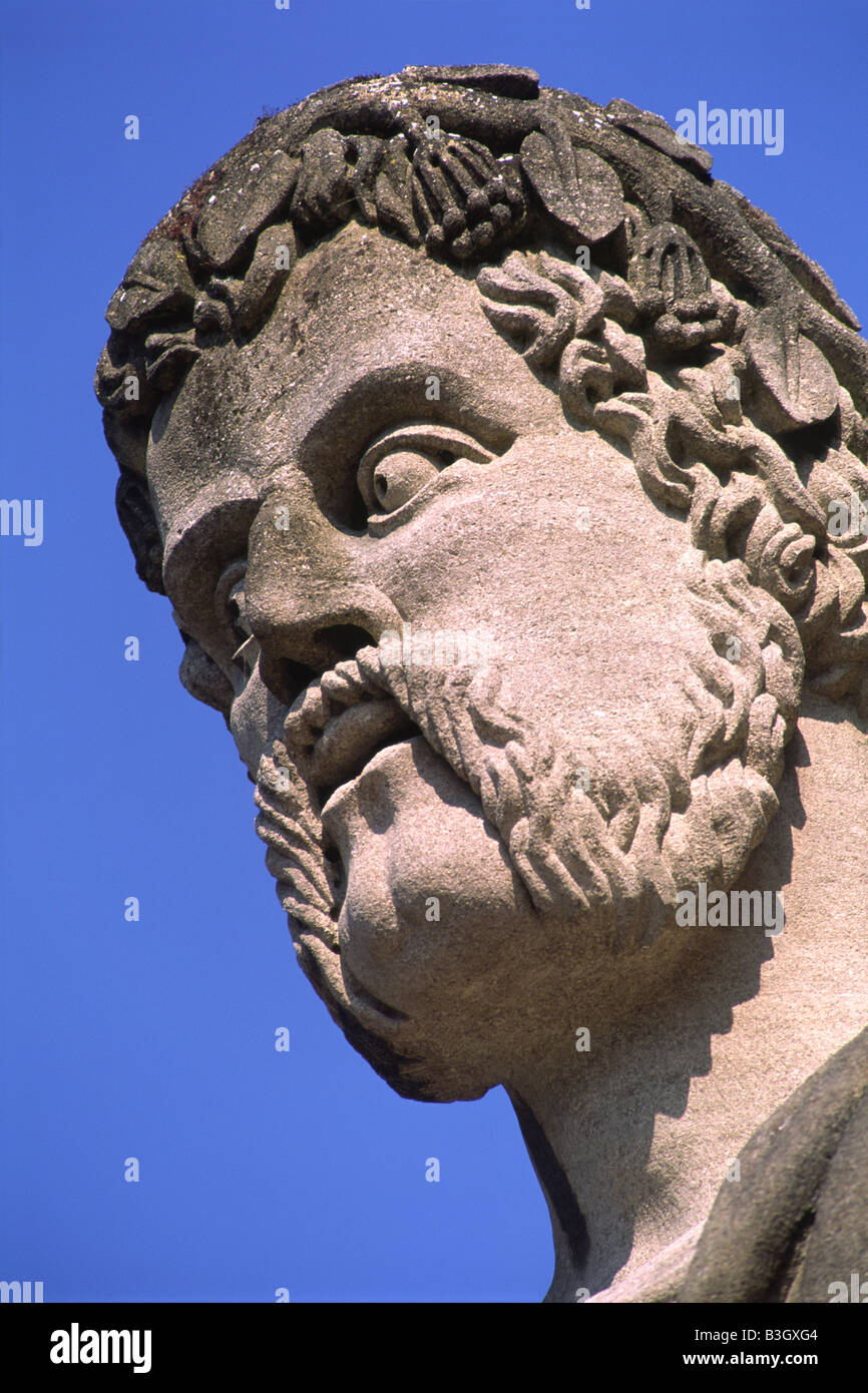 Emperor's Head, Sheldonian Theatre, Broad Street, Oxford Stock Photo