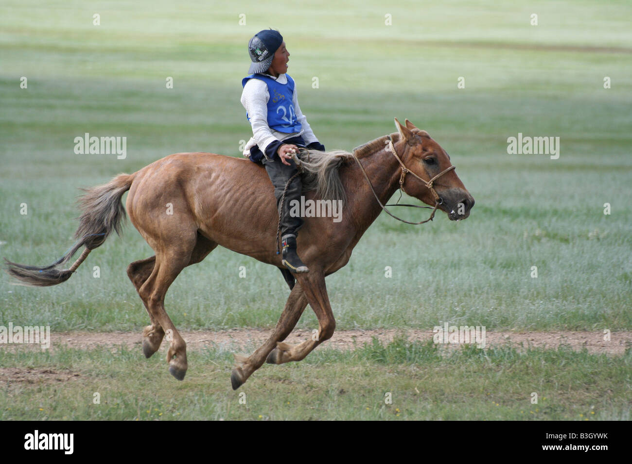 A young rider Stock Photo - Alamy